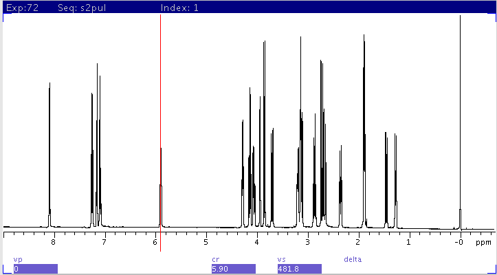 1H spectrum